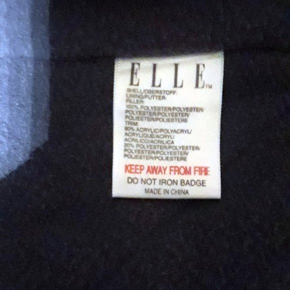 Brand New ELLE brand Grey Parka zip up Jacket - Picture 8 of 9